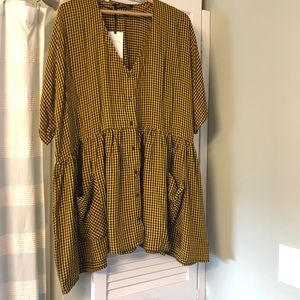 NWT Zara Women Collection Oversized Tunic